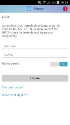 UPC Phone android App screenshot 5